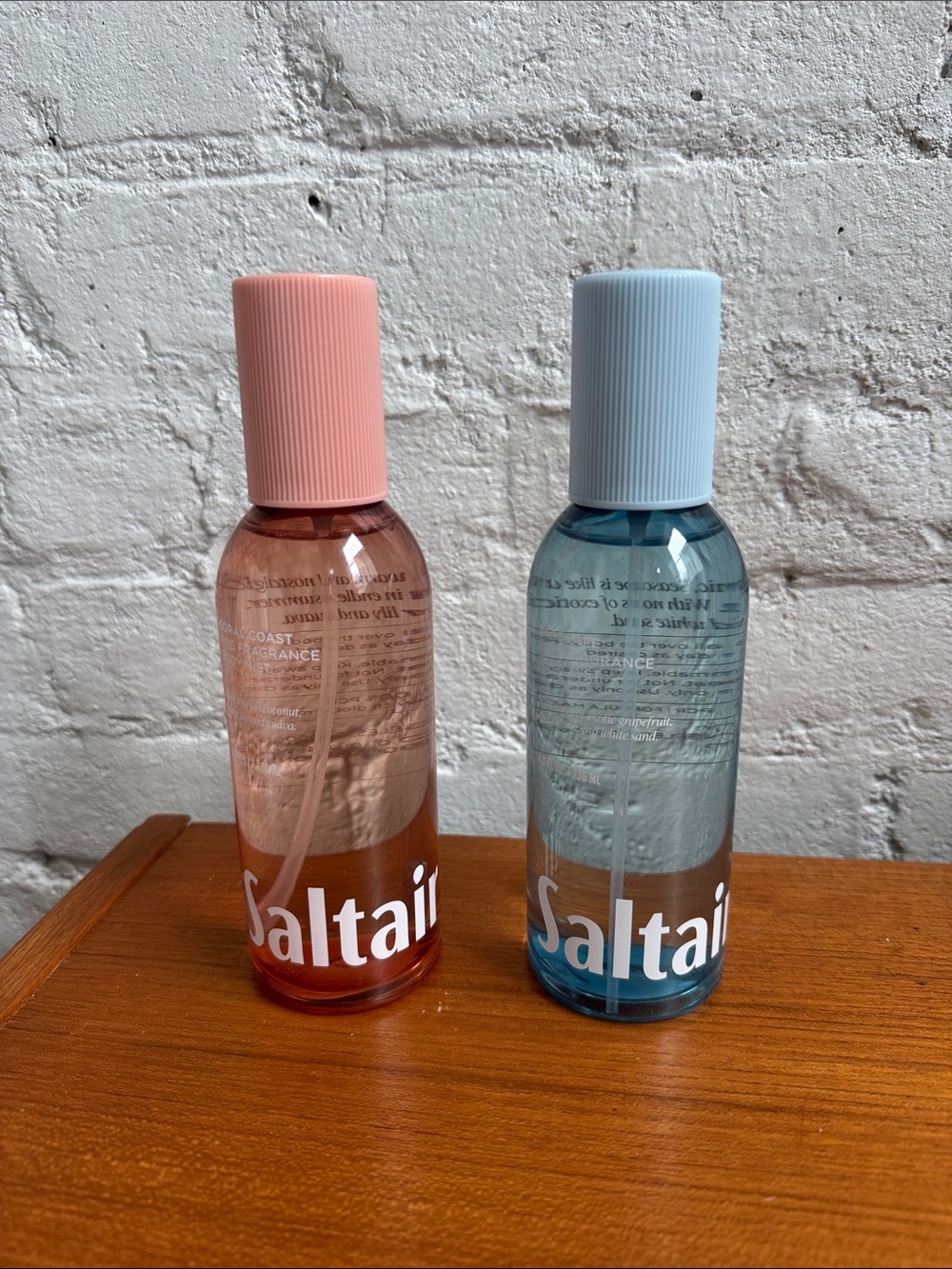 NEW Saltair Set of 2 Body Mists in Seascape and Coral Coast